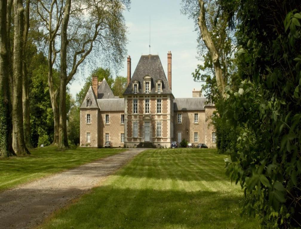 Chateau De Villars Villeneuve-sur-Allier Exterior foto