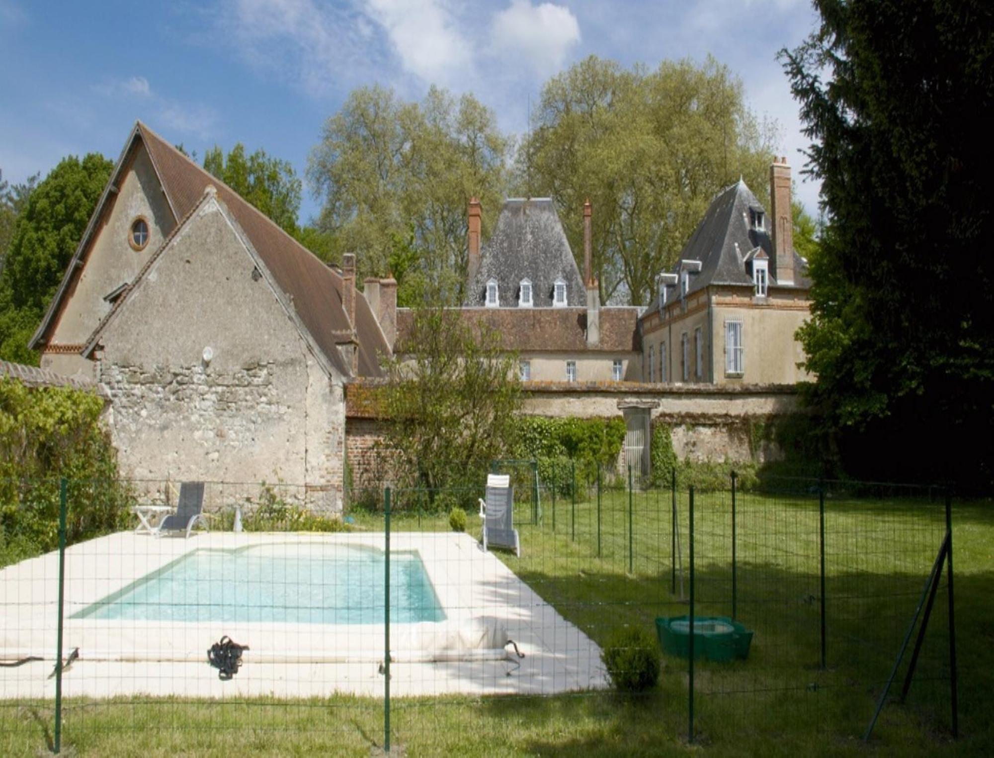 Chateau De Villars Villeneuve-sur-Allier Exterior foto